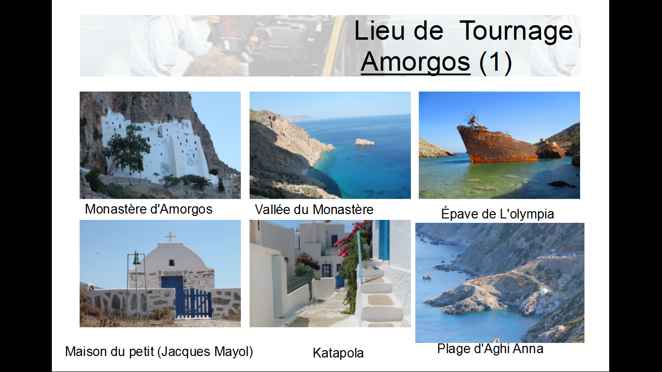 Tournage Amorgos